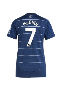 Aston Villa John McGinn #7 Voetbaltruitje 3e tenue Dames 2024-25 Korte Mouw